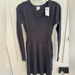 Brand new/never worn Abercrombie & Fitch kids gray sweater dress, size 13/14